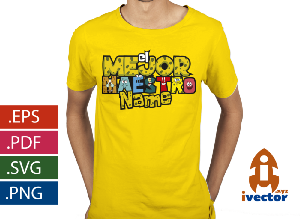EL-MEJOR-MAESTRO-BOB-ESPONJA-EDITABLE-EPS-PDF_playera2 EL MEJOR MAESTRO BOB ESPONJA EDITABLE