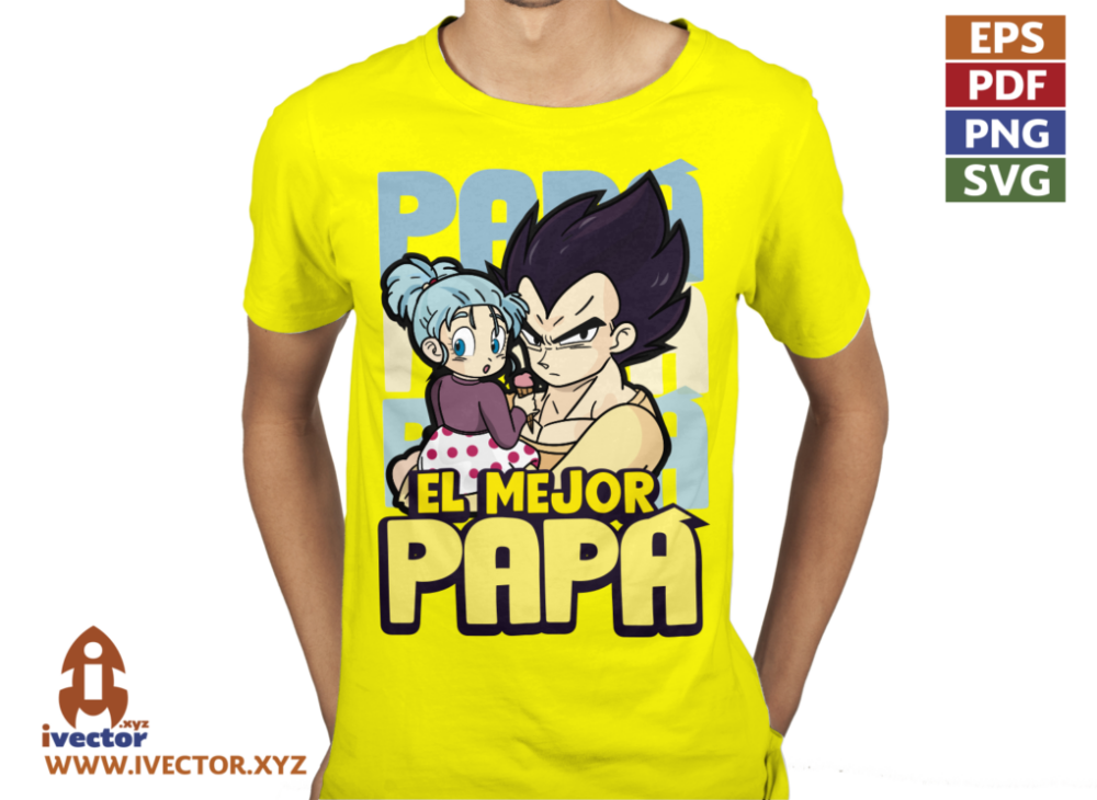 EL-MEJOR-PAPA-VEGETA-VECTOR-EDITABLE-EPS-PDF-p1 EL MEJOR PAPÁ VEGETA VECTOR EDITABLE EPS PDF