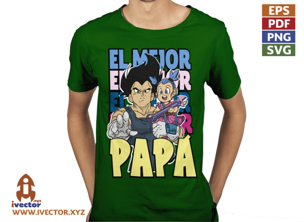 EL-MEJOR-PAPA-VEGUETA-VECTOR-EDITABLE-01-P5 EL MEJOR PAPÁ VEGUETA VECTOR EDITABLE