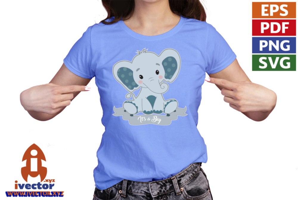 ELEFANTE-BABY-SHOWER-VECTOR-EPS-PDF-EDITABLE-01-PLAYERA4 ELEFANTE BABY SHOWER VECTOR EPS PDF EDITABLE