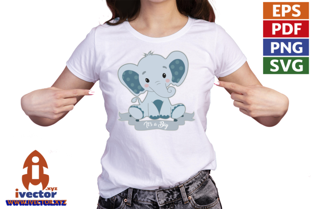 ELEFANTE-BABY-SHOWER-VECTOR-EPS-PDF-EDITABLE-01-PLAYERA7 ELEFANTE BABY SHOWER VECTOR EPS PDF EDITABLE