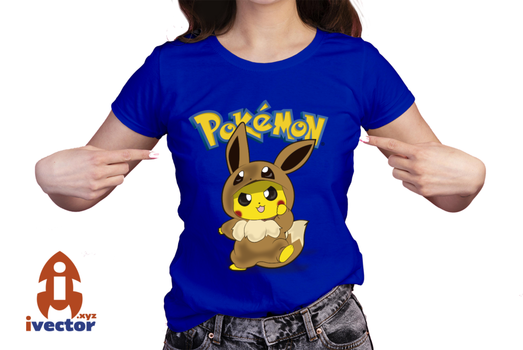 EVEE-DIZFRAZ-PIKACHU-POKEMON-VECTOR-EPS-PDF-playera4-1024x687 PIKACHU DIZFRAZ EVEE POKEMON VECTOR EPS PDF