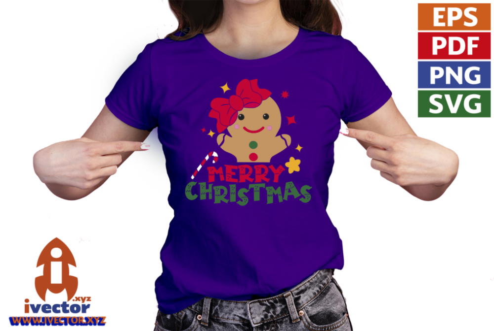 GALLETA-MERRY-CHRISTMAS-VECTOR-EDITABLE-EPS-PDF-01-PLAYERA7 GALLETA MERRY CHRISTMAS VECTOR EDITABLE EPS PDF