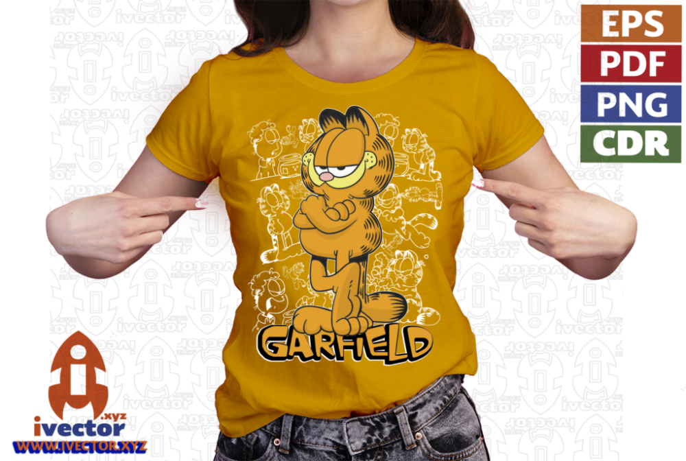 GARFIELD-COMIC-VECTOR-EDITABLE-EPS-PDF-SVG-01-P2 GARFIELD COMIC VECTOR EDITABLE EPS PDF SVG
