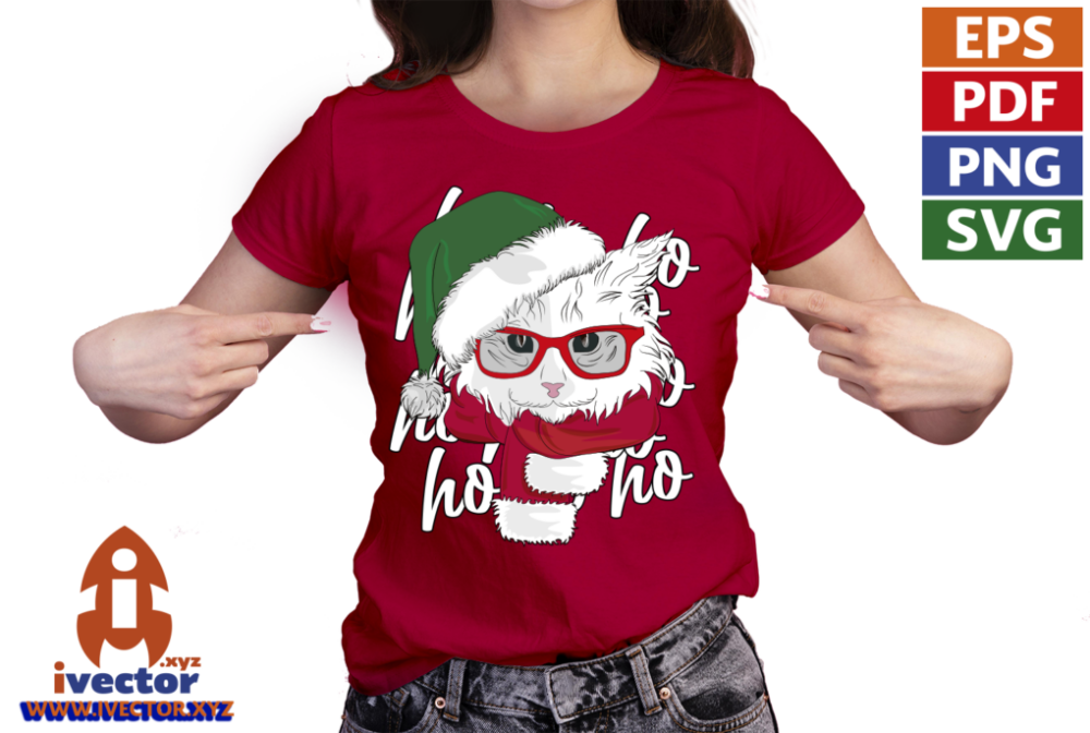 GATO-NAVIDENO-VECTOR-EDITABLE-EPS-PDF-SVG-01-P5 GATO NAVIDEÑO VECTOR EDITABLE EPS PDF SVG