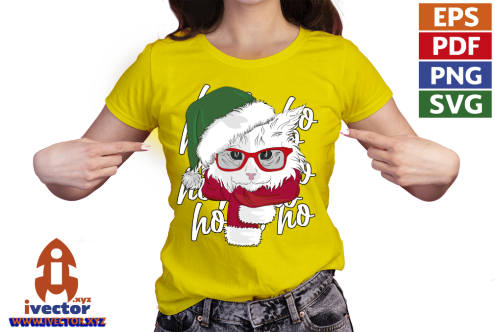 GATO-NAVIDENO-VECTOR-EDITABLE-EPS-PDF-SVG-01-P6 GATO NAVIDEÑO VECTOR EDITABLE EPS PDF SVG