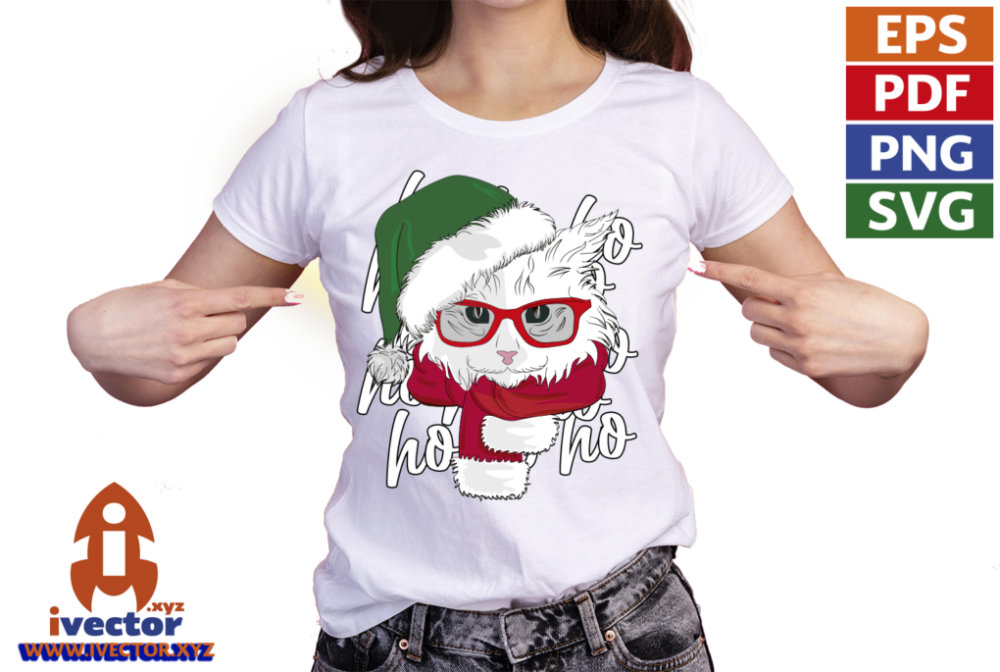 GATO-NAVIDENO-VECTOR-EDITABLE-EPS-PDF-SVG-01-P8 GATO NAVIDEÑO VECTOR EDITABLE EPS PDF SVG