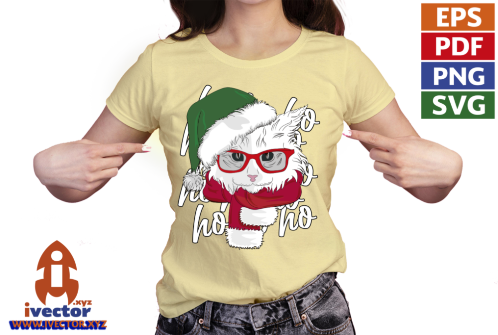 GATO-NAVIDENO-VECTOR-EDITABLE-EPS-PDF-SVG-01-P9 GATO NAVIDEÑO VECTOR EDITABLE EPS PDF SVG