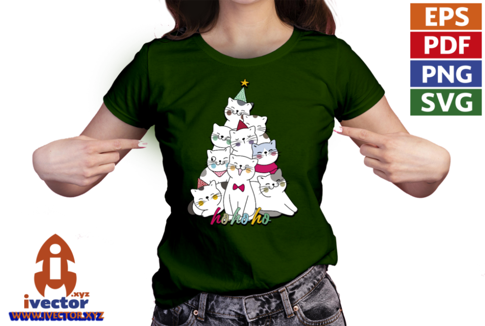 GATOS-ARBOL-DE-NAVIDAD-EPS-PDF-EDITABLE-VECTOR-01-playera5 GATOS ARBOL DE NAVIDAD EPS PDF EDITABLE VECTOR