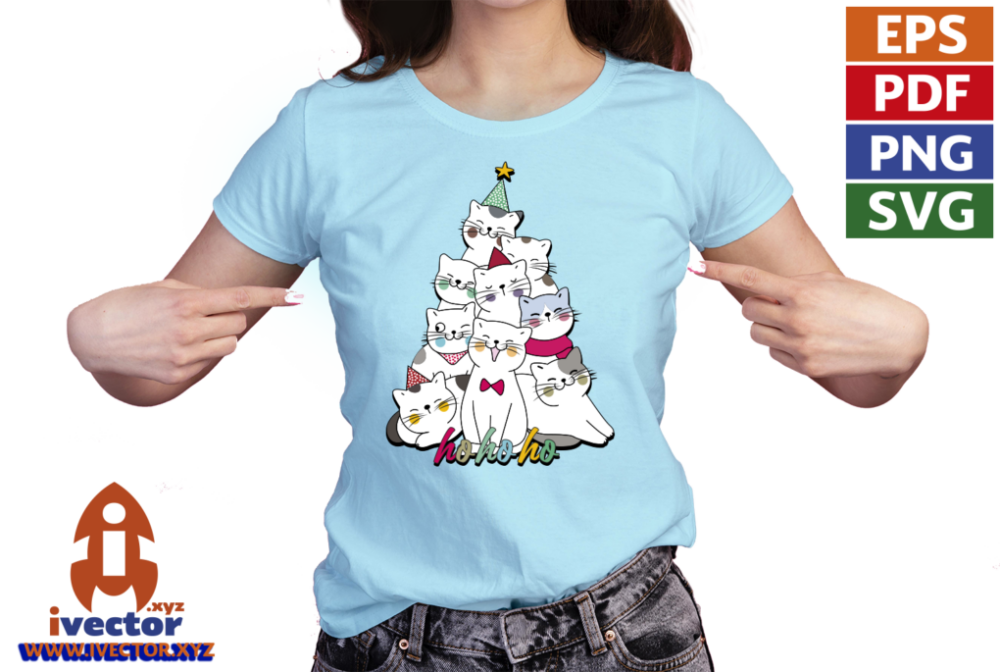 GATOS-ARBOL-DE-NAVIDAD-EPS-PDF-EDITABLE-VECTOR-01-playera6 GATOS ARBOL DE NAVIDAD EPS PDF EDITABLE VECTOR