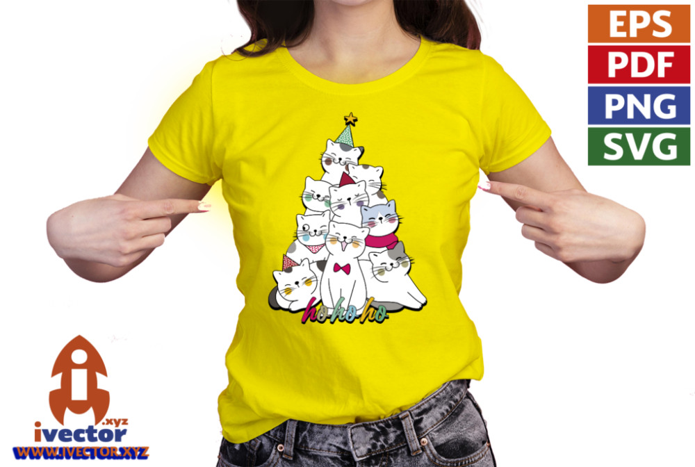 GATOS-ARBOL-DE-NAVIDAD-EPS-PDF-EDITABLE-VECTOR-01-playera7 GATOS ARBOL DE NAVIDAD EPS PDF EDITABLE VECTOR