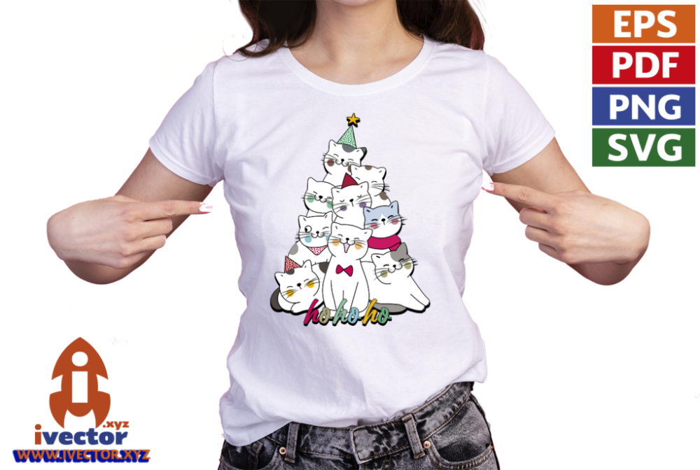 GATOS-ARBOL-DE-NAVIDAD-EPS-PDF-EDITABLE-VECTOR-01-playera8 GATOS ARBOL DE NAVIDAD EPS PDF EDITABLE VECTOR