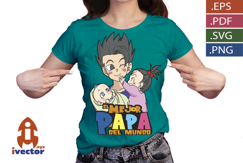 GOHAN-DIA-DEL-PADRE-VECTOR-EDITABLE-EPS-PDF-P2-1024x687 GOHAN DIA DEL PADRE VECTOR DRAGON BALL EPS PDF