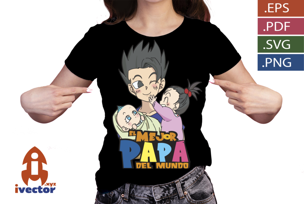 GOHAN-DIA-DEL-PADRE-VECTOR-EDITABLE-EPS-PDF-P3-1024x687 GOHAN DIA DEL PADRE VECTOR DRAGON BALL EPS PDF