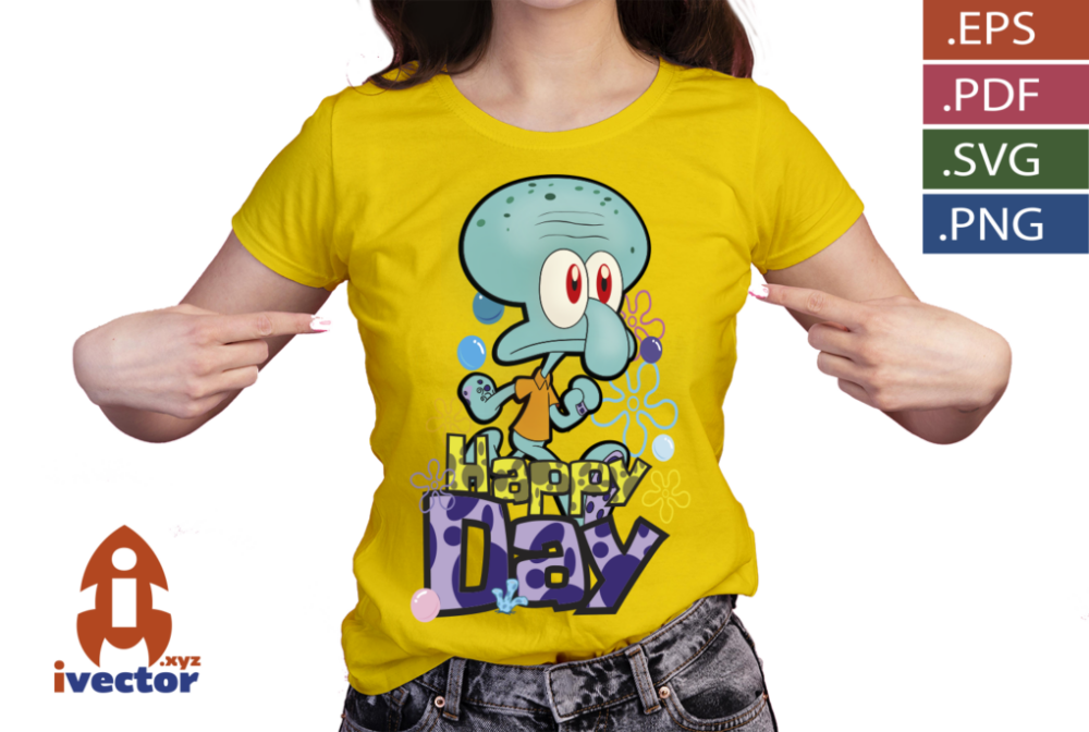 HAPPY-DAY-CALAMARDO-BOB-ESPONJA_P1 HAPPY DAY CALAMARDO BOB ESPONJA