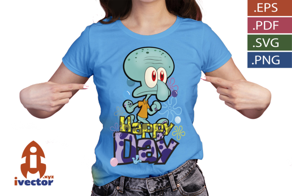 HAPPY-DAY-CALAMARDO-BOB-ESPONJA_P2 HAPPY DAY CALAMARDO BOB ESPONJA