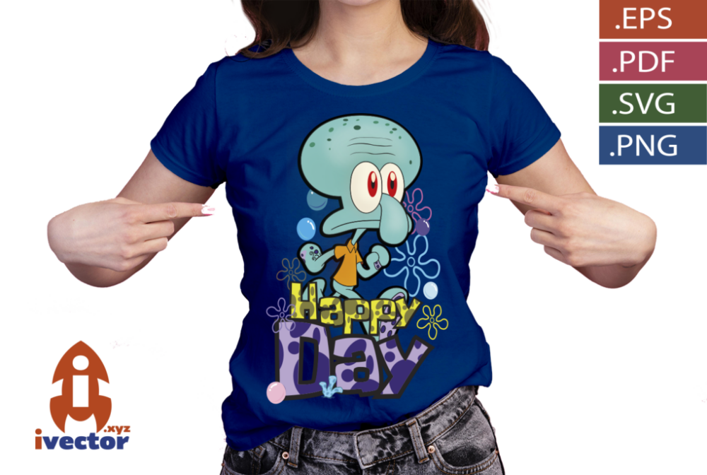 HAPPY-DAY-CALAMARDO-BOB-ESPONJA_P4 HAPPY DAY CALAMARDO BOB ESPONJA