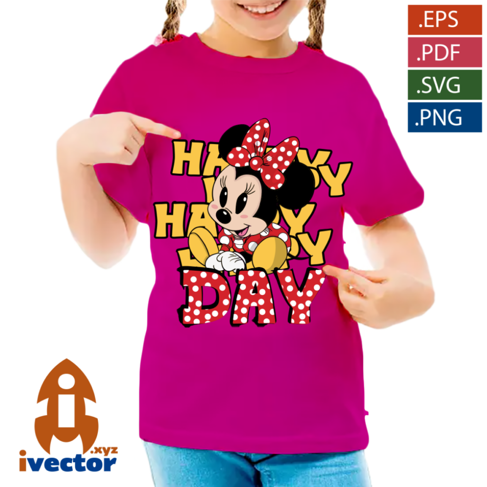 HAPPY-DAY-MINNIE-MOUSE-BABY-VECTOR-EPS-PDF-P3 HAPPY DAY MINNIE MOUSE BABY VECTOR EPS PDF