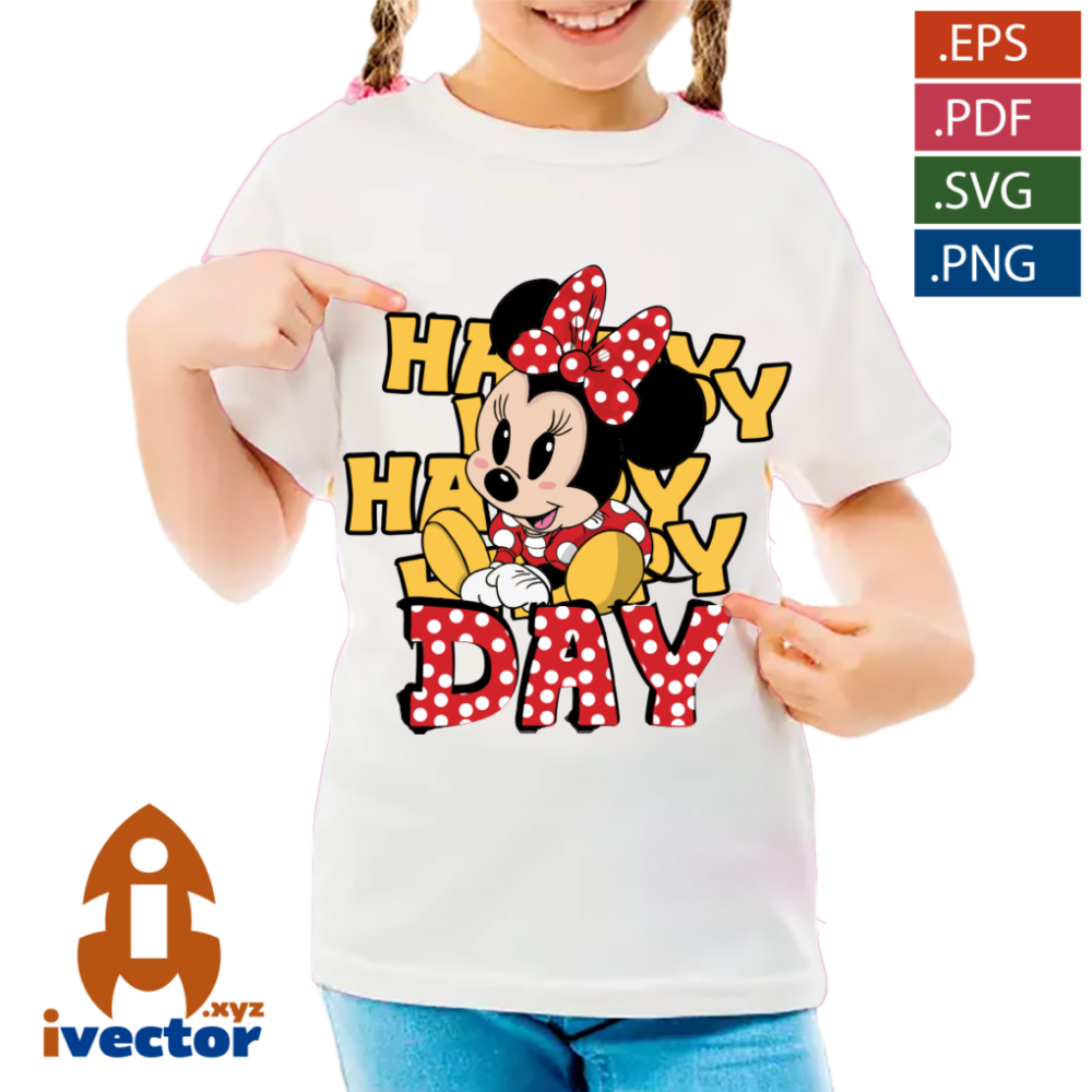 HAPPY-DAY-MINNIE-MOUSE-BABY-VECTOR-EPS-PDF-P4 HAPPY DAY MINNIE MOUSE BABY VECTOR EPS PDF