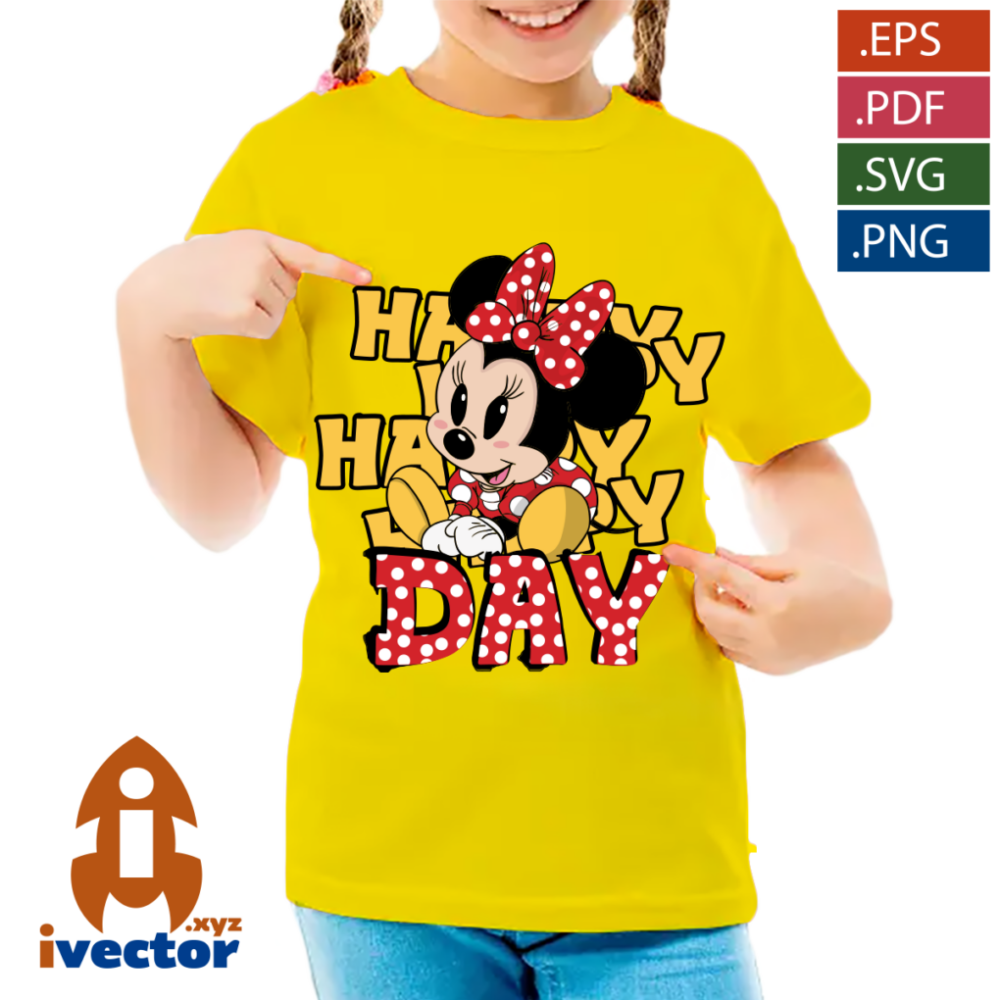 HAPPY-DAY-MINNIE-MOUSE-BABY-VECTOR-EPS-PDF-P5 HAPPY DAY MINNIE MOUSE BABY VECTOR EPS PDF