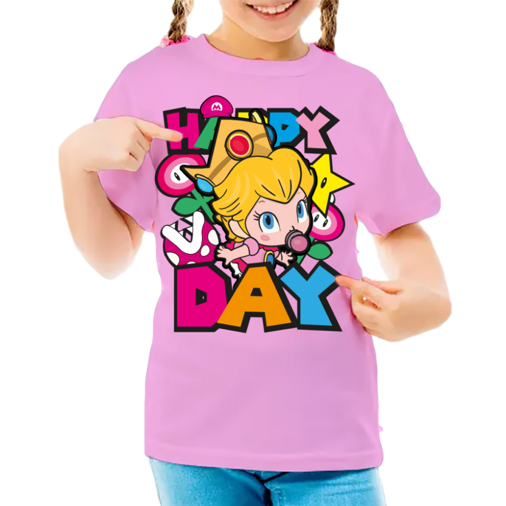 HAPPY-DAY-PEACH-DIA-DEL-NINO-VECTOR_P1 HAPPY DAY PEACH DIA DEL NIÑO VECTOR