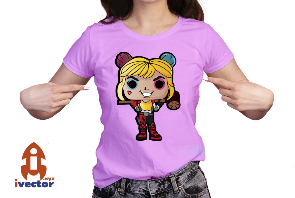 HARLEY-QUEEN-FUNKO-VECTOR-EDITABLE-EPS-PDF-01-playera4-1024x687 HARLEY QUEEN FUNKO VECTOR EDITABLE EPS PDF