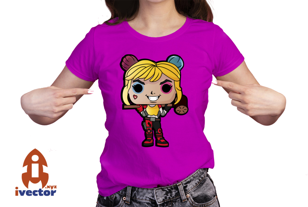 HARLEY-QUEEN-FUNKO-VECTOR-EDITABLE-EPS-PDF-01-playera5-1024x687 HARLEY QUEEN FUNKO VECTOR EDITABLE EPS PDF