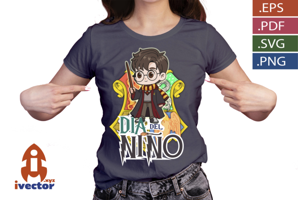 HARRY-POTTER-DIA-DEL-NINO-VECTOR_-p4 HARRY POTTER DÍA DEL NIÑO VECTOR