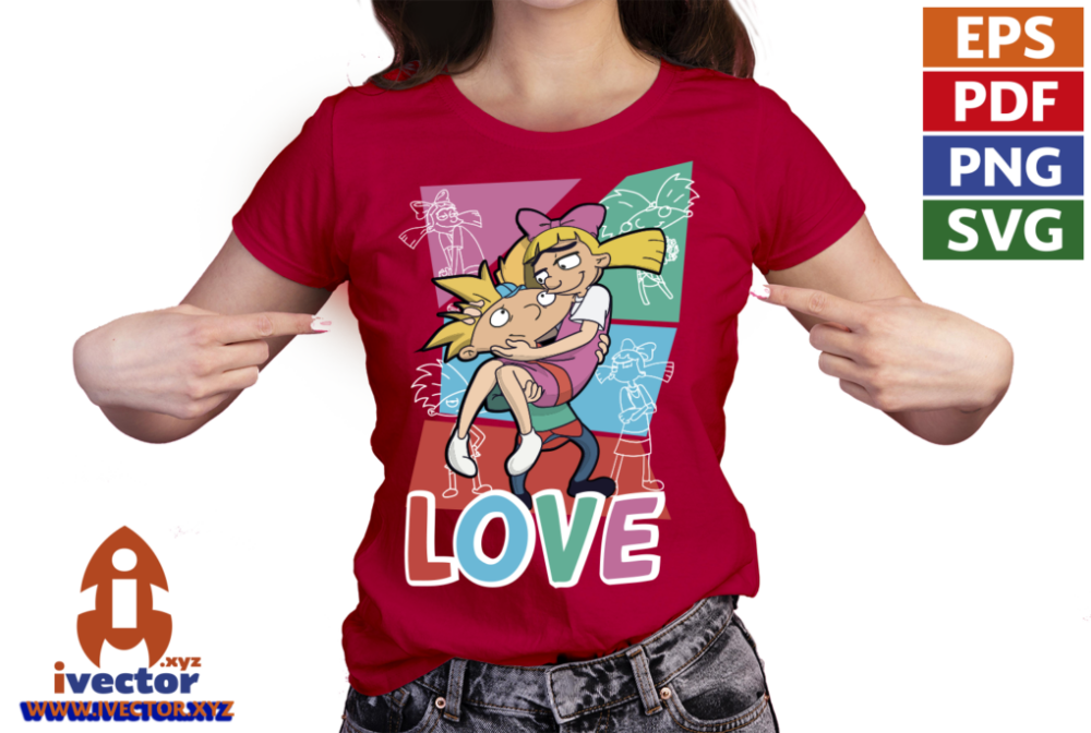 HEY-ARNOLD-SAN-VALENTIN-VECTOR-EDITABLE-01-5 HEY ARNOLD SAN VALENTIN VECTOR EDITABLE