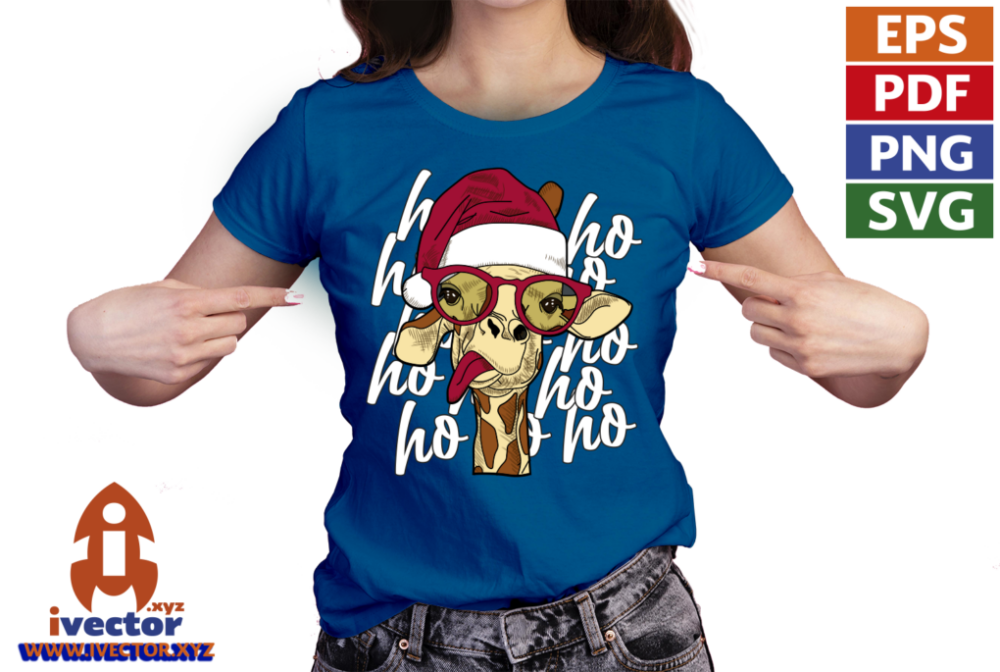 HO-HO-HO-JIRAFA-CON-GORRO-NAVIDENO-EPS-PDF-VECTOR1-01-playera3 HO HO HO JIRAFA CON GORRO NAVIDEÑO EPS PDF VECTOR