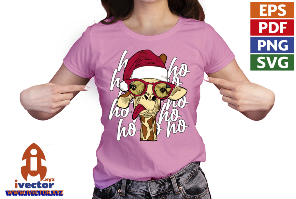 HO-HO-HO-JIRAFA-CON-GORRO-NAVIDENO-EPS-PDF-VECTOR1-01-playera4 HO HO HO JIRAFA CON GORRO NAVIDEÑO EPS PDF VECTOR