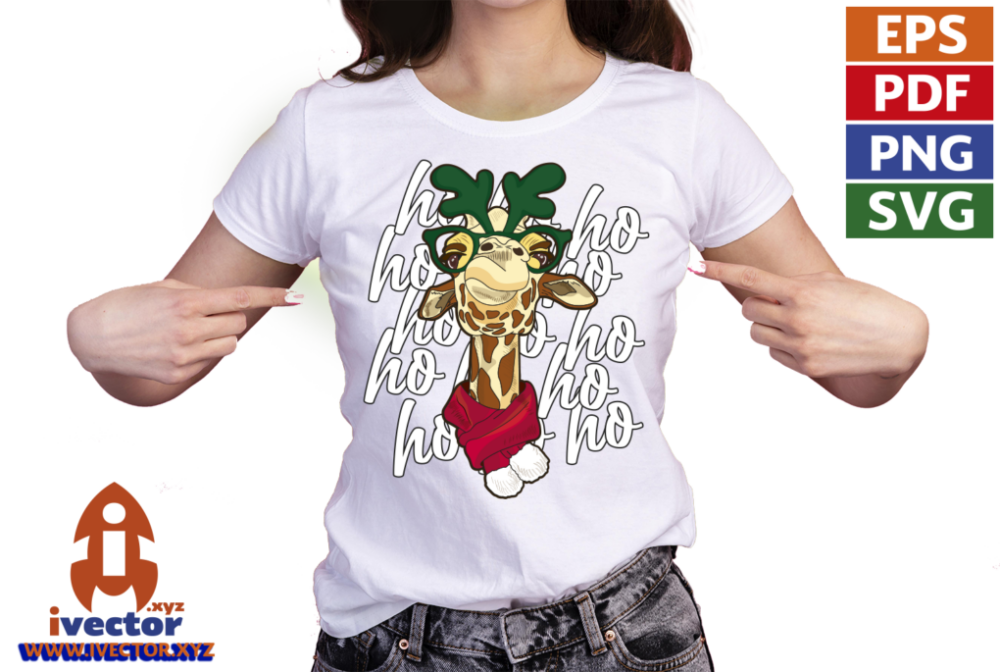 HO-HO-HO-JIRAFA-RENO-NAVIDENO-EPS-PDF-VECTOR-01-P1 HO HO HO JIRAFA RENO NAVIDEÑO EPS PDF VECTOR