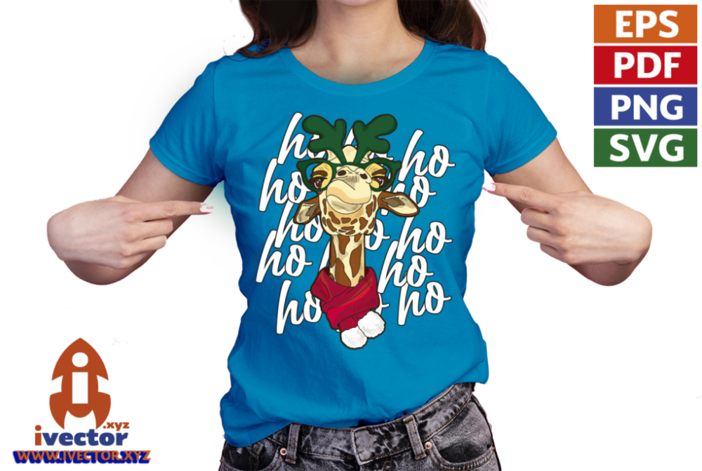 HO-HO-HO-JIRAFA-RENO-NAVIDENO-EPS-PDF-VECTOR-01-P3 HO HO HO JIRAFA RENO NAVIDEÑO EPS PDF VECTOR