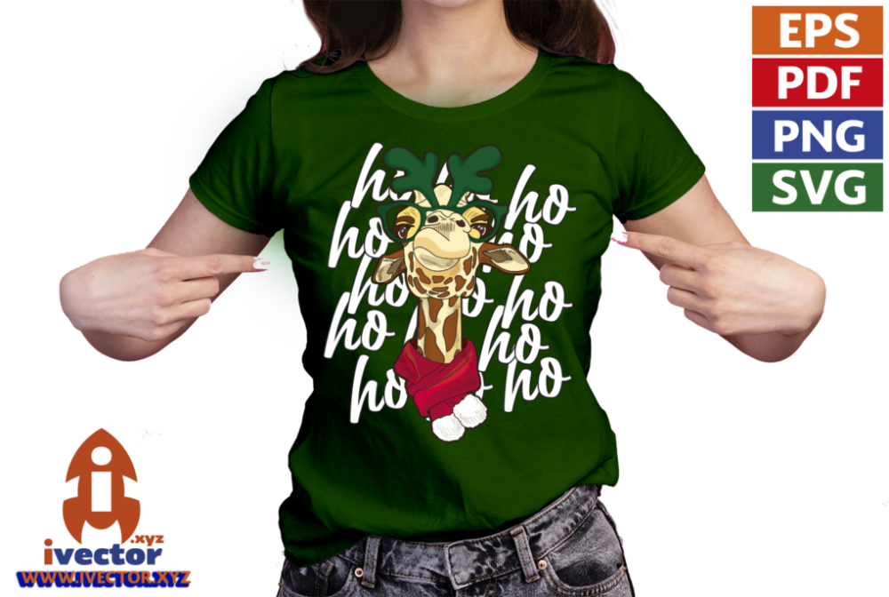 HO-HO-HO-JIRAFA-RENO-NAVIDENO-EPS-PDF-VECTOR-01-P6 HO HO HO JIRAFA RENO NAVIDEÑO EPS PDF VECTOR
