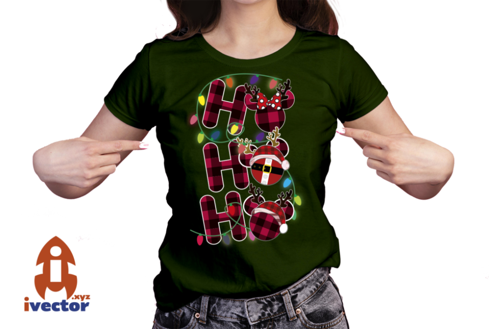 HO-HO-HO-MICKEY-MOUSE-NAVIDENO-VECTOR-EDITABLE-EPS-PDF-01-PLAYERA2 HO HO HO MICKEY MOUSE NAVIDEÑO VECTOR EDITABLE EPS PDF