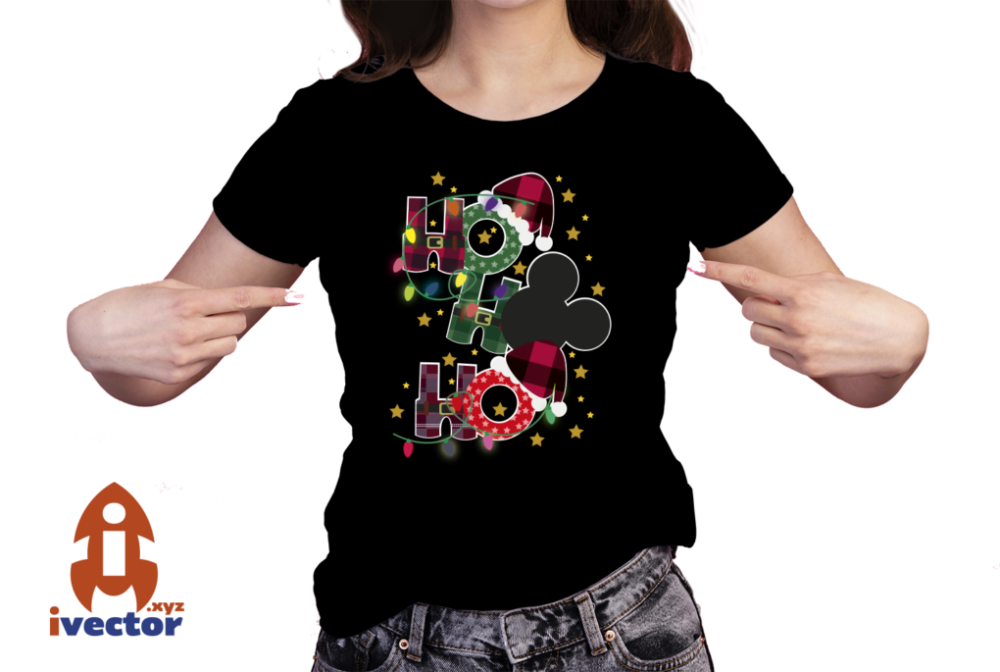 HO-HO-HO-MICKEY-MOUSE-NAVIDENO-VECTOR-ESTRELLAS-01-PLAYERA3 HO HO HO MICKEY MOUSE NAVIDEÑO VECTOR ESTRELLAS