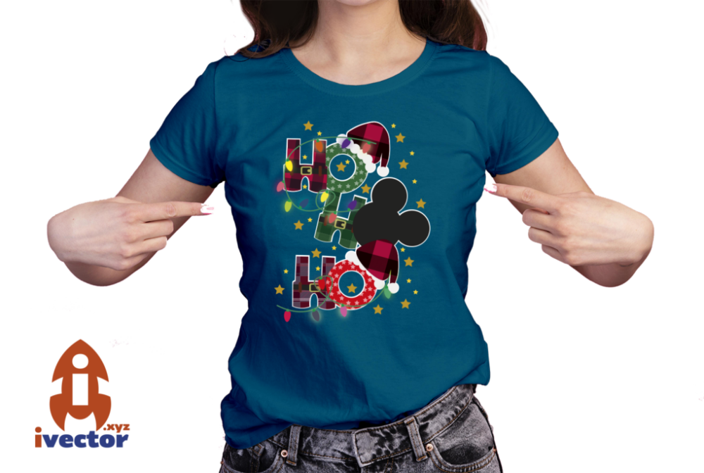 HO-HO-HO-MICKEY-MOUSE-NAVIDENO-VECTOR-ESTRELLAS-01-PLAYERA4 HO HO HO MICKEY MOUSE NAVIDEÑO VECTOR ESTRELLAS