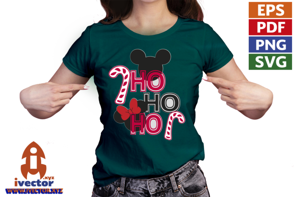 HO-HO-HO-MICKEY-MOUSE-VECTOR-EDITABLE-01-P2 HO HO HO MICKEY MOUSE VECTOR EDITABLE