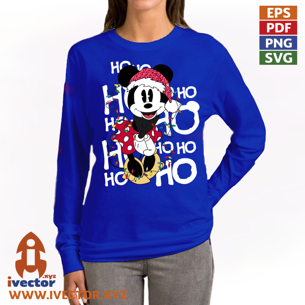 HO-HO-HO-MINNIE-MOUSE-LUCES-PDF-EPS-playera4-1024x1024 HO HO HO MINNIE MOUSE LUCES PDF EPS