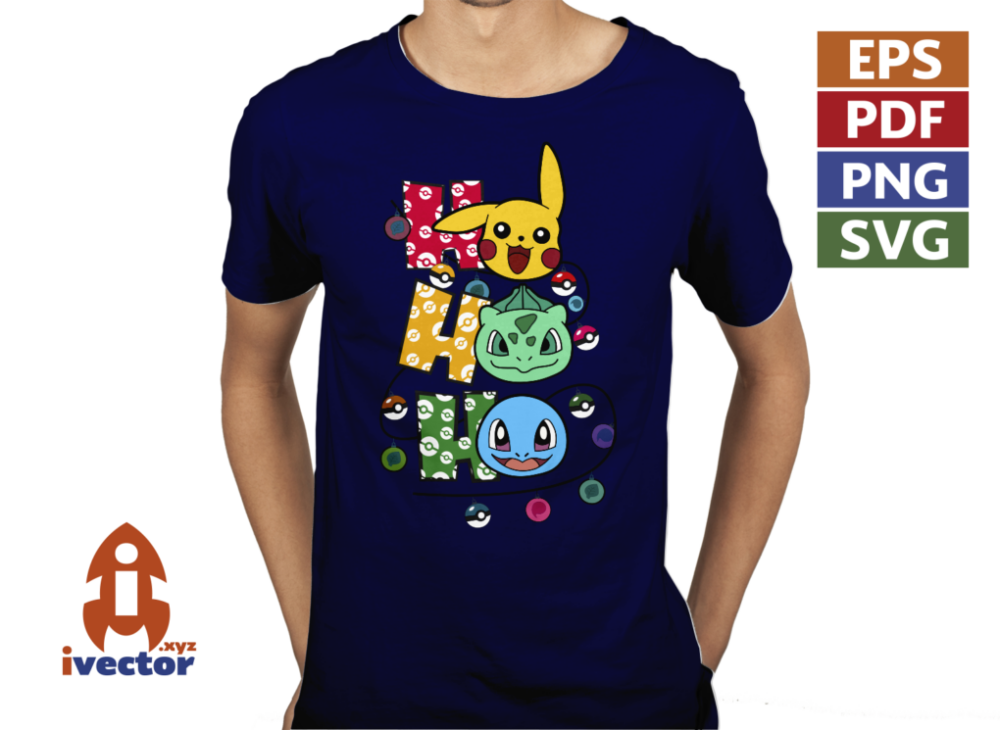 HO-HO-HO-NAVIDAD-POKEMON-PERSONAJES-EPS-PDF-VECTOR-01-PLAYERA1 HO HO HO NAVIDAD POKEMON PERSONAJES EPS PDF VECTOR