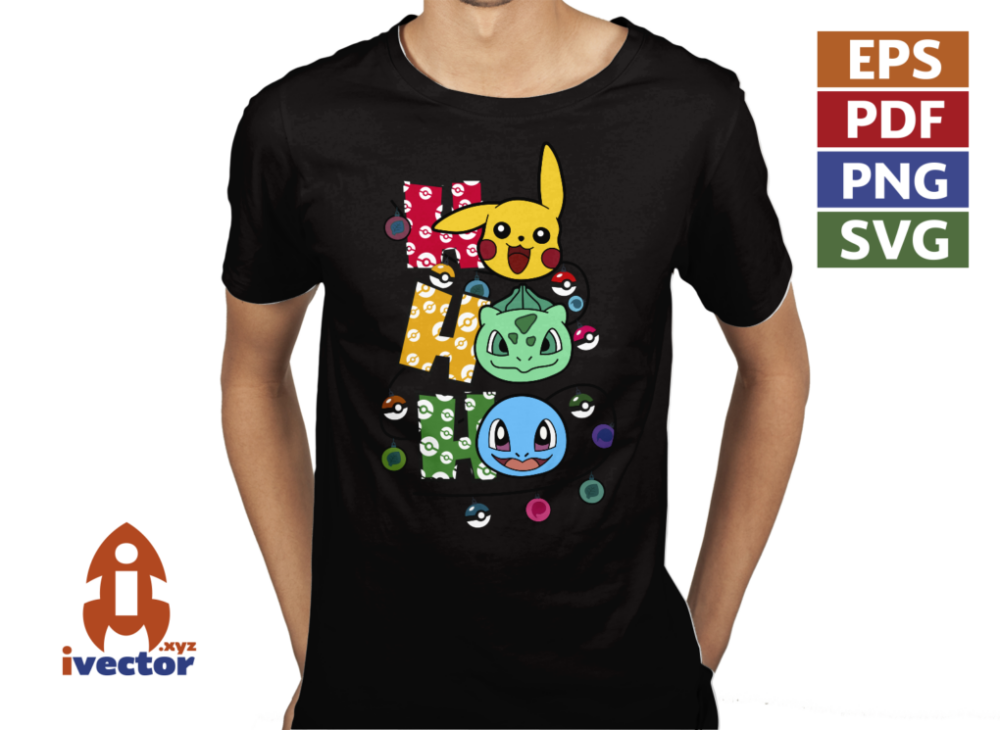 HO-HO-HO-NAVIDAD-POKEMON-PERSONAJES-EPS-PDF-VECTOR-01-PLAYERA3 HO HO HO NAVIDAD POKEMON PERSONAJES EPS PDF VECTOR