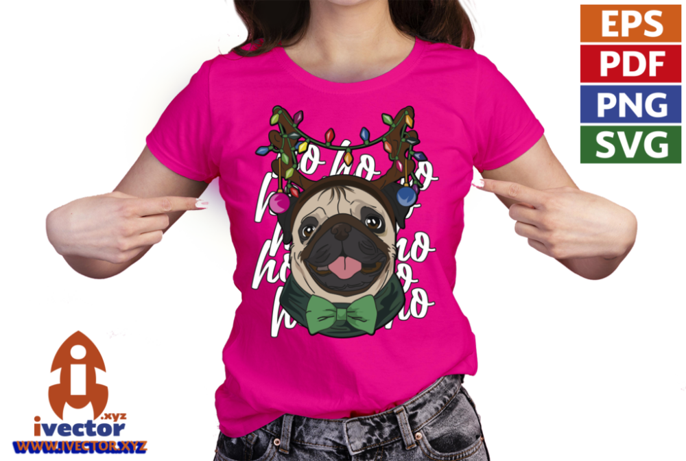 HO-HO-HO-PERRO-PUG-NAVIDENO-EPS-PDF-VECTOR-01-5 HO HO HO PERRO PUG NAVIDEÑO EPS PDF VECTOR