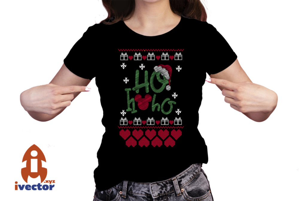 HO-HO-HO-VECTOR-NAVIDENO-GORRO-EPS-PDF-01-PLAYERA2 HO HO HO VECTOR NAVIDEÑO GORRO EPS PDF