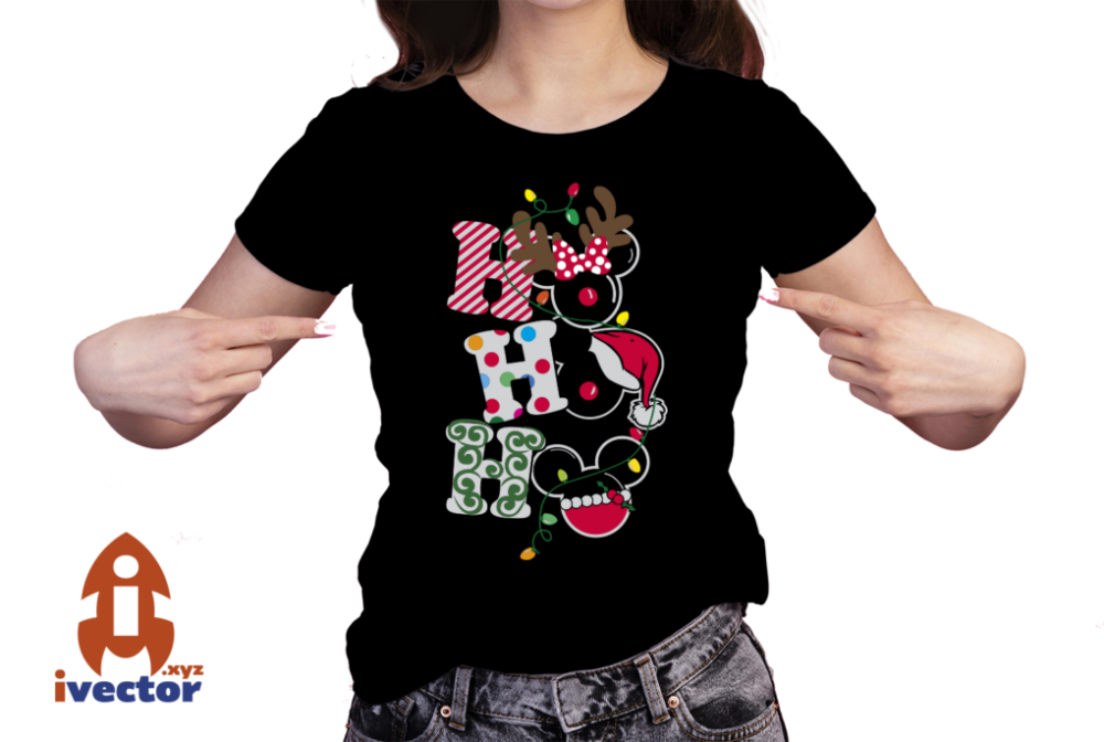 HO-HO-HO-VECTOR-NAVIDENO-MICKEY-MOUSE-EPS-PDF-EDITABLE-VECTOR-01-PLAYERA2 HO HO HO VECTOR NAVIDAD MICKEY MOUSE EPS