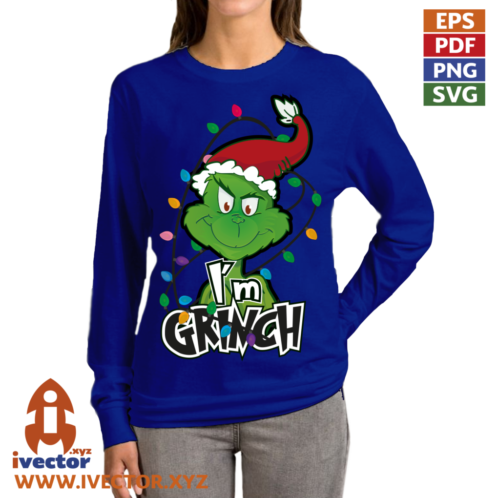 IM-GRINCH-VECTOR-EDITABLE-PS-PDF-P3 IM GRINCH VECTOR EDITABLE PS PDF