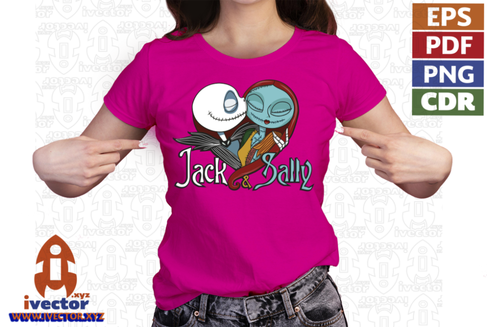 JACK-AND-SALLY-VECTOR-EDITABLE-EPS-PDF-01-p4 JACK AND SALLY VECTOR EDITABLE EPS PDF