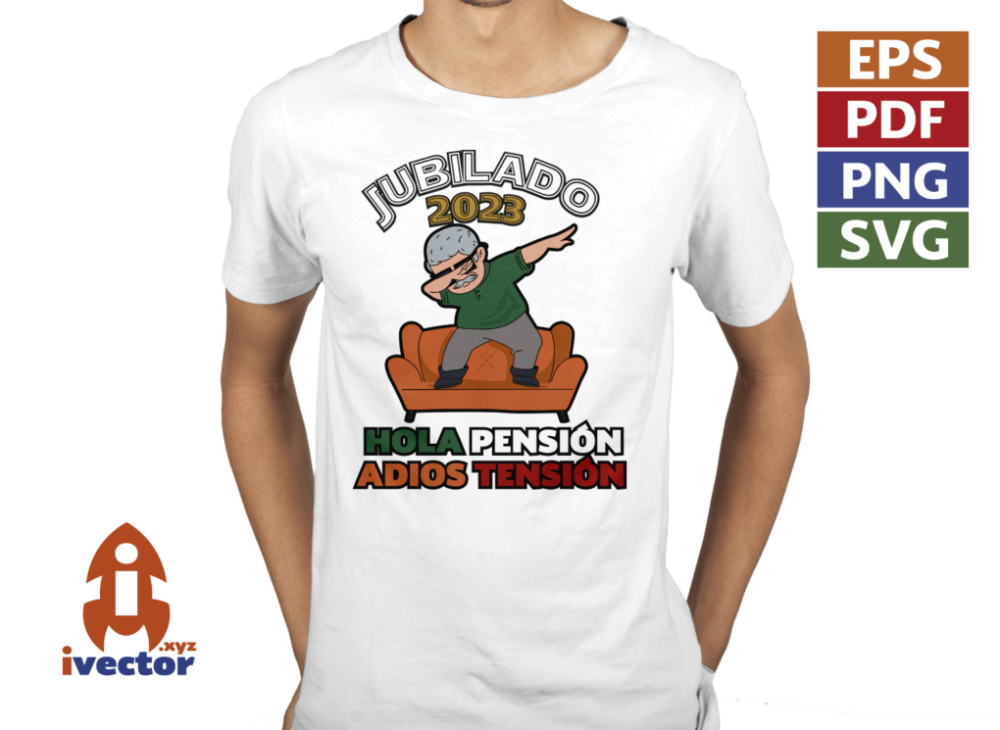 JUBILADO-VECTOR-EDITABLE-EPS-PDF-SVG-PLAYERA3 JUBILADO VECTOR EDITABLE EPS PDF SVG