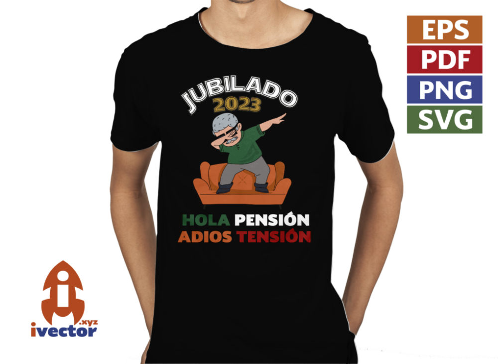 JUBILADO-VECTOR-EDITABLE-EPS-PDF-SVG-PLAYERA4 JUBILADO VECTOR EDITABLE EPS PDF SVG