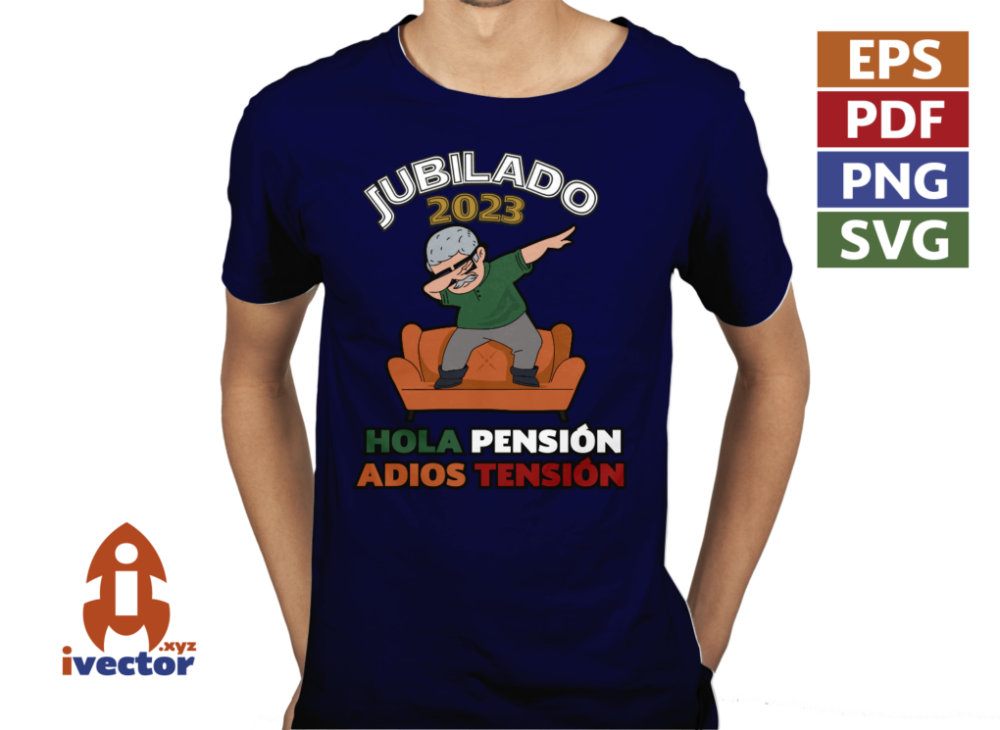 JUBILADO-VECTOR-EDITABLE-EPS-PDF-SVG-PLAYERA6 JUBILADO VECTOR EDITABLE EPS PDF SVG