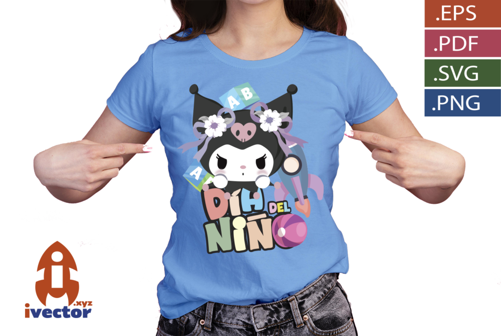 KUROMI-DIA-DEL-NINO-VECTOR-EDITABLE-EPS-PDF-P1-1024x687 KUROMI DIA DEL NIÑO VECTOR EDITABLE EPS PDF